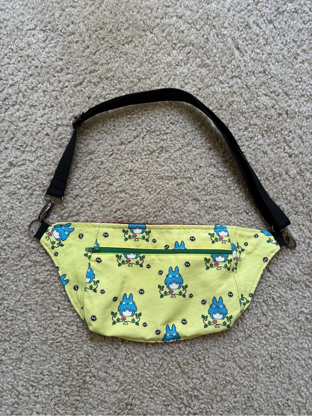 Totoro Yellow Fanny Pack Waist Bag